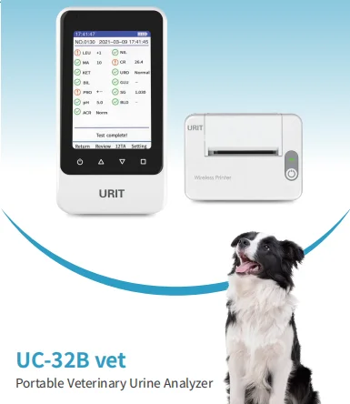 Professional Portable Automated chemistry biogas Veterinary Urine Analyzer Price
