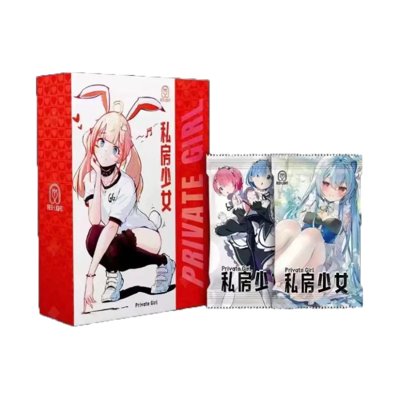 Japanese Bikini Goddess Story Collection Cards ACG Anime Honkai Star Rail Azur Lane Genshin Impact Sexy girl Figure Cards