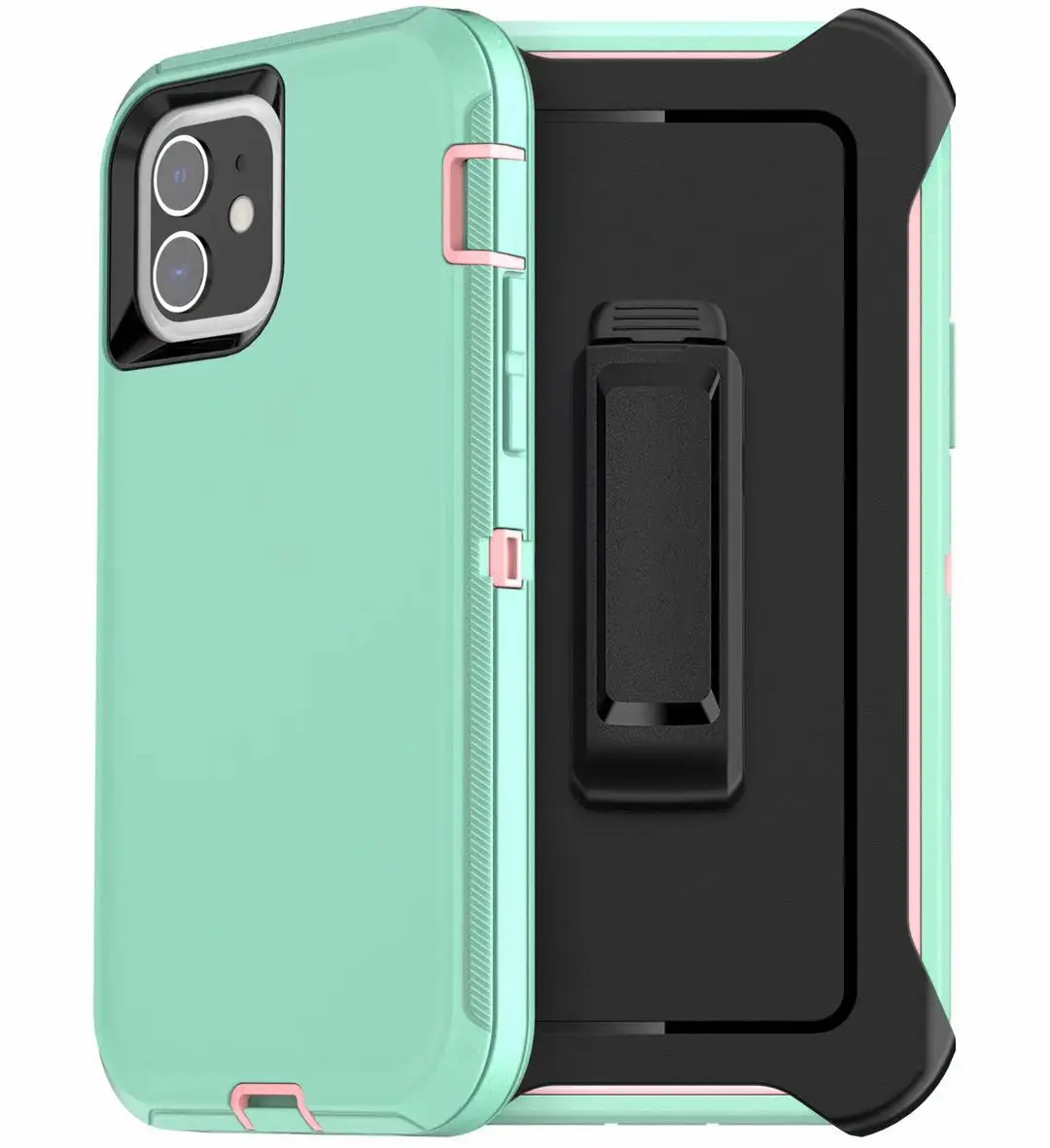 
Top Quality Phone Case TPU+PC Armor Robot Series Shockproof Defender Case Cover For iphone 12 Pro X Xs Max Xr 6 7 8 Plus 