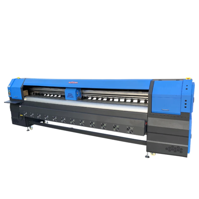  Цифровая печатная машина Konica Flex для баннеров принтер растворителя с головкой