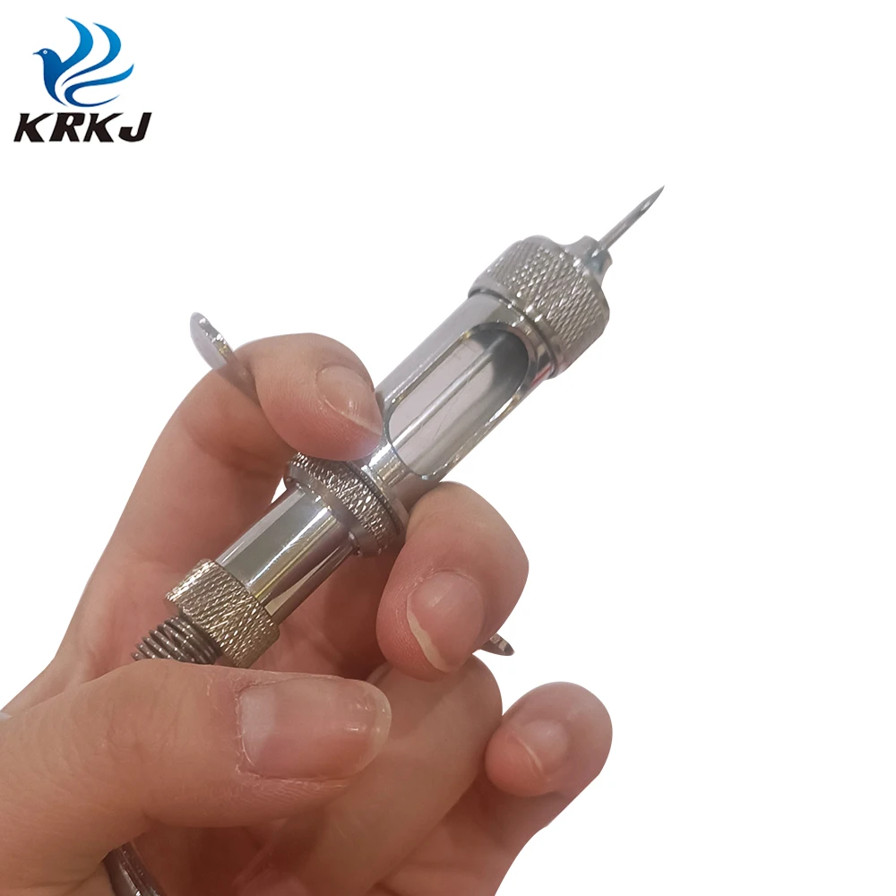 KD132A adjustable poultry chicken pox vaccine automatic syringe for farm