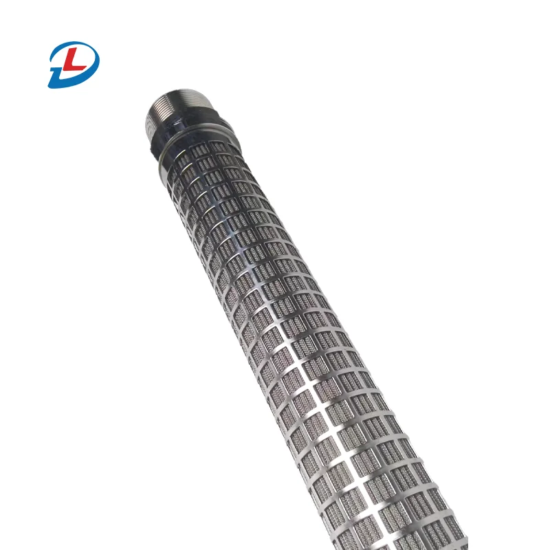 Factory Wholesale 2um SS304 Sintered Filter Element 120*220*350 180*240*350 108*200*350 Flange Interface Sinter Filter