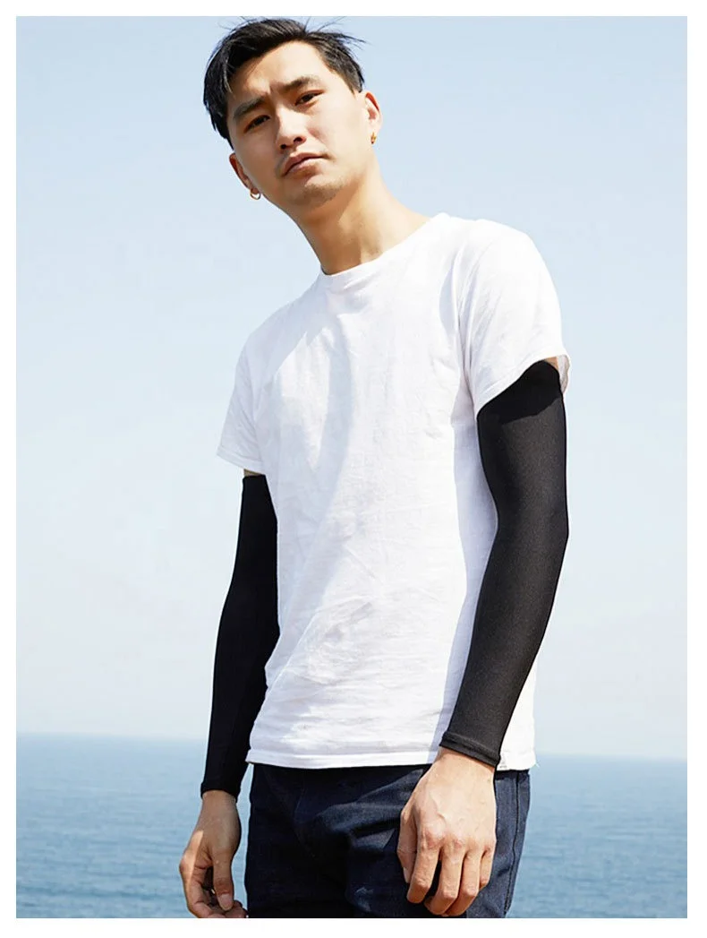 2022 Wholesale New Yoga Fitness Athletic Jogger Protector Running Training Gym Tight Long Arm Sleeve Sports Equipment For Unisex