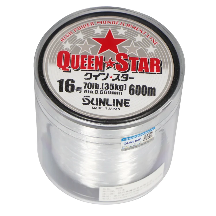 SUNLINE long super Seawater / Fresh Water transparent fishing line nylon fishing line 500m monofilament fishing line