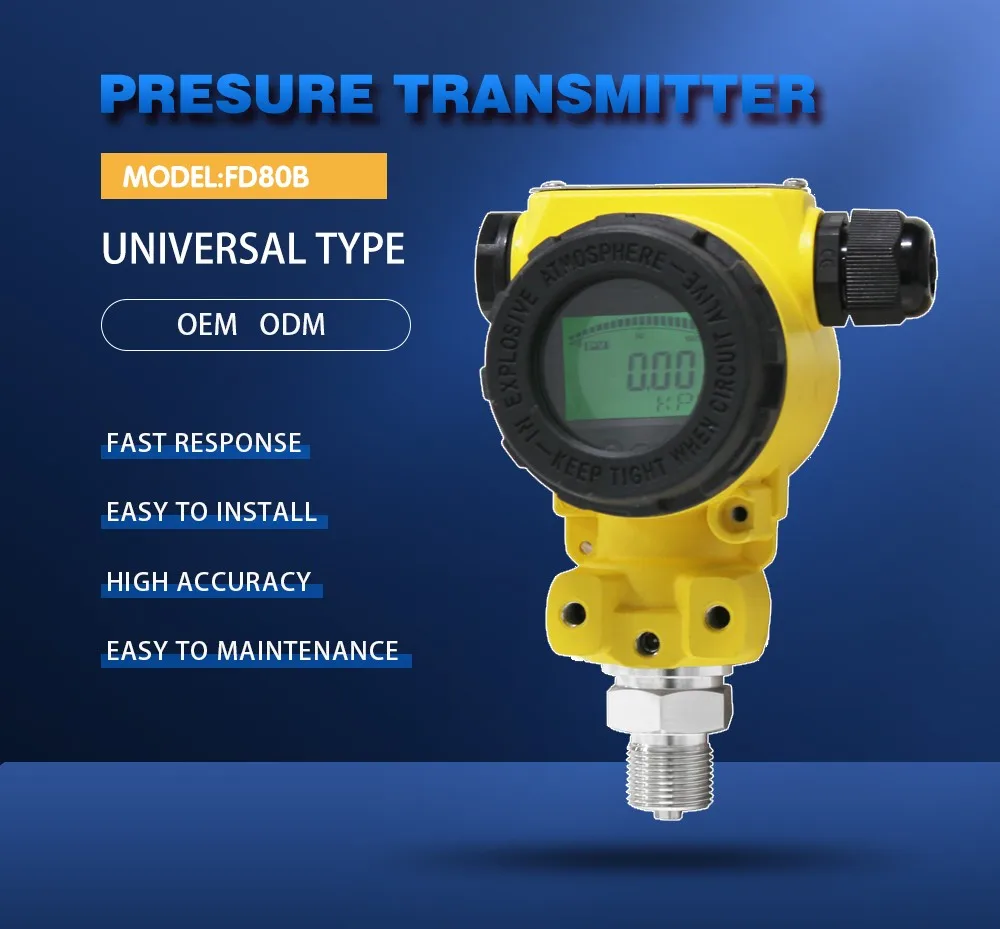 4-20mA 16 кг/см2 котел передатчики давления пара