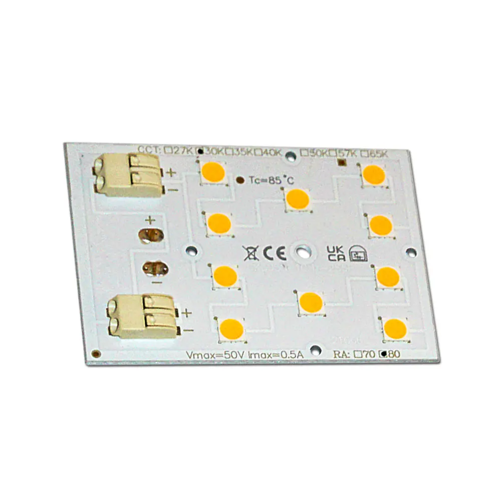 Newest Zhaga Module 10H1 SMD5050LED 2S5P 270 degree with lens Optical Accessories 13W 10x1 Outdoor Module For Street Lighting