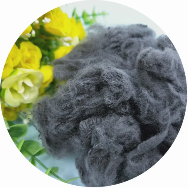 Безопасное для здоровья черное экологически чистое 3dx51mm бамбуковое волокно для использования в спиннинге