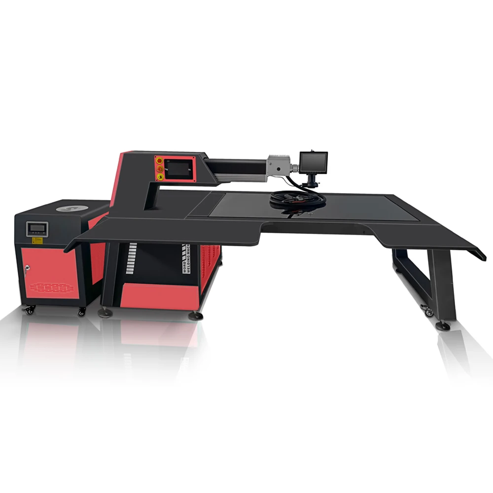Laser Welding Machine for Channel Letters with Big Table with CCD