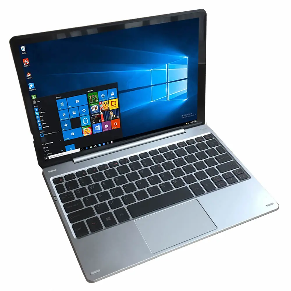 2022 In stock goods 10.1 inch for Windows tablet 4gb 64gb  pc Quad-core  with keyboard 2 in 1 tablet pc