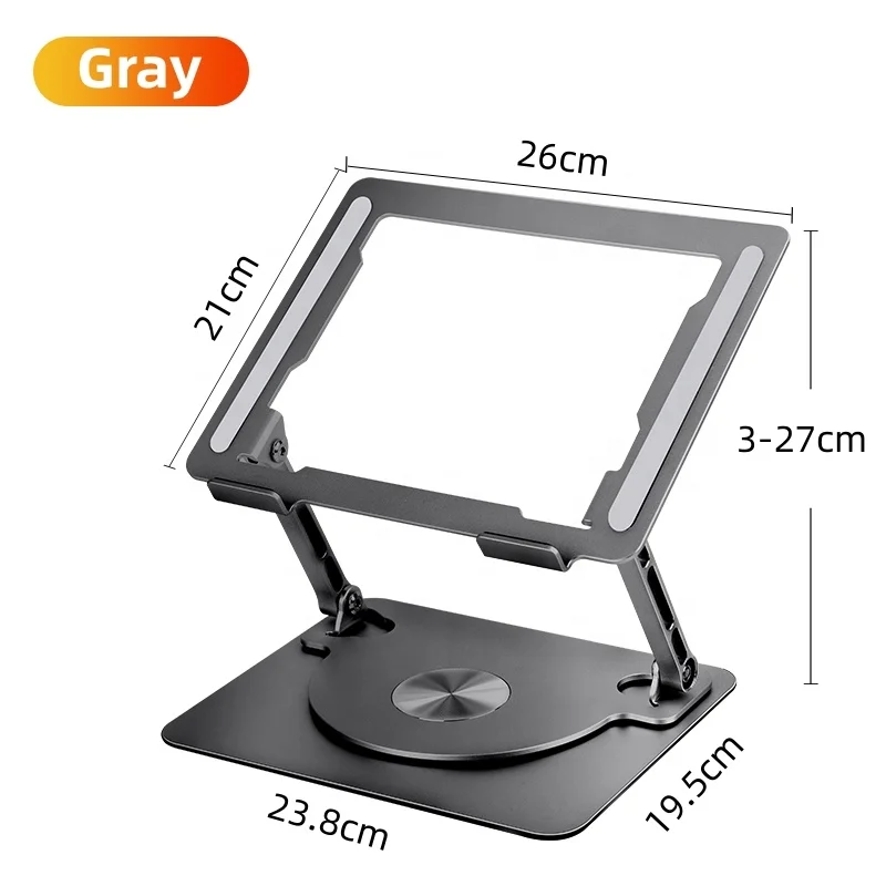 2023 aluminum alloy computer bracket cooling foldable adjustable laptop stand Support