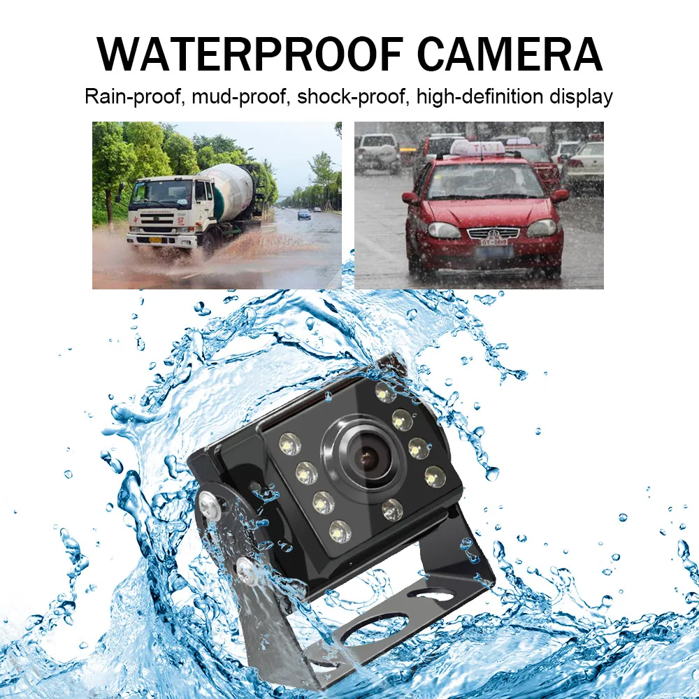 7 Inch LED TFT LCD Car Monitor for Car Rear view Camera DVD Camera STB Satellite Receiver Video Equipment Truck Screen