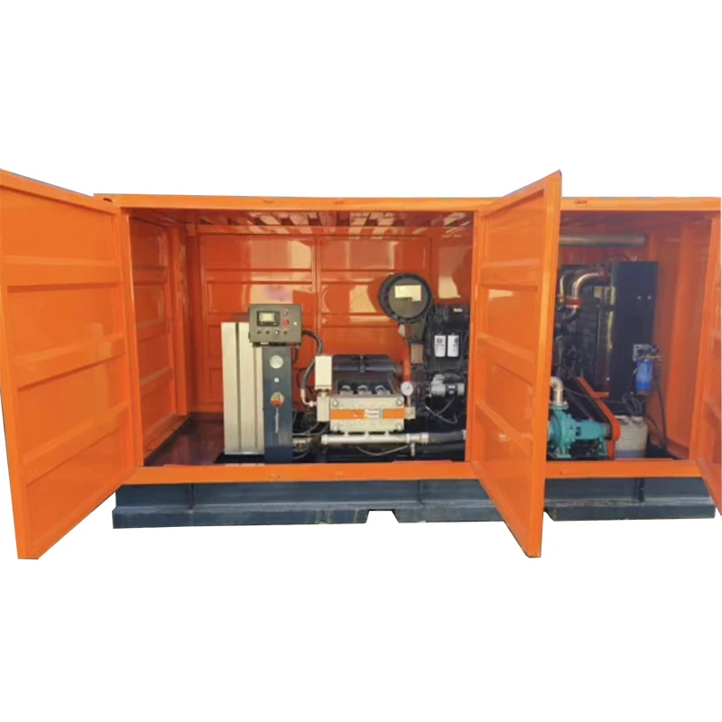 High pressure water jet cleaning machine hydro jetting pipe cleaning equipment water blasing system