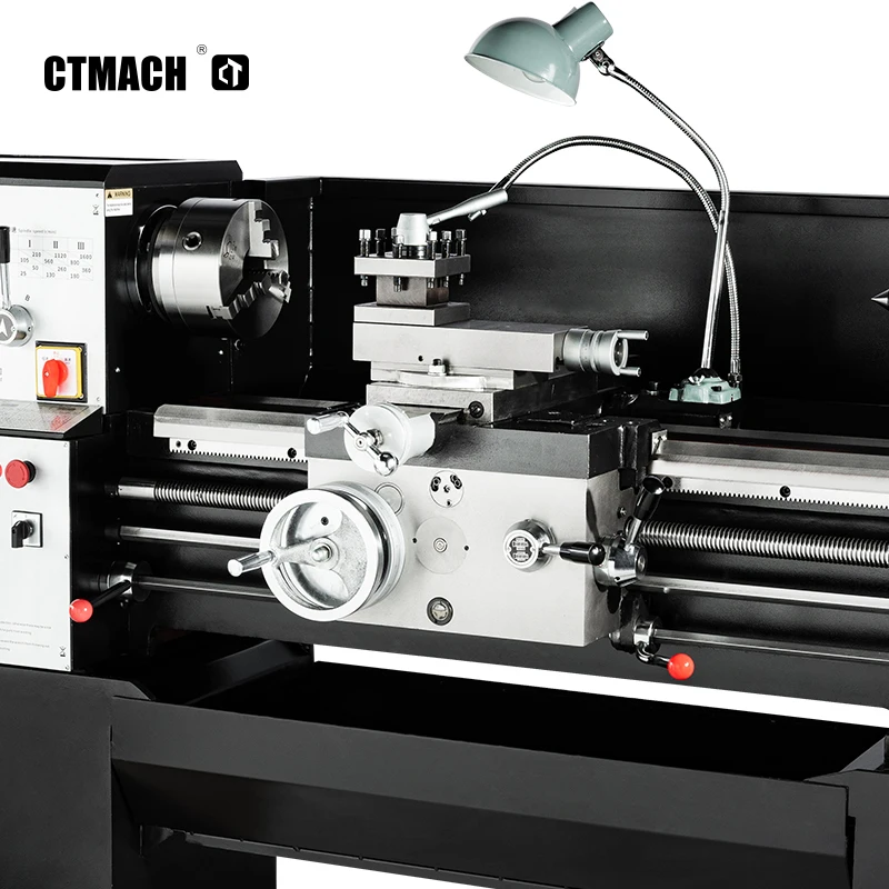 CT6140 big spindle Industrial Heavy Duty Manual lathe for metal working 1000mm metal lathe