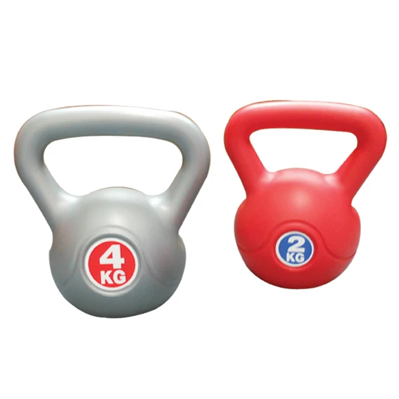 China Manufacturer Factory Direct Supply Color Cement Kettlebell for Strength Training