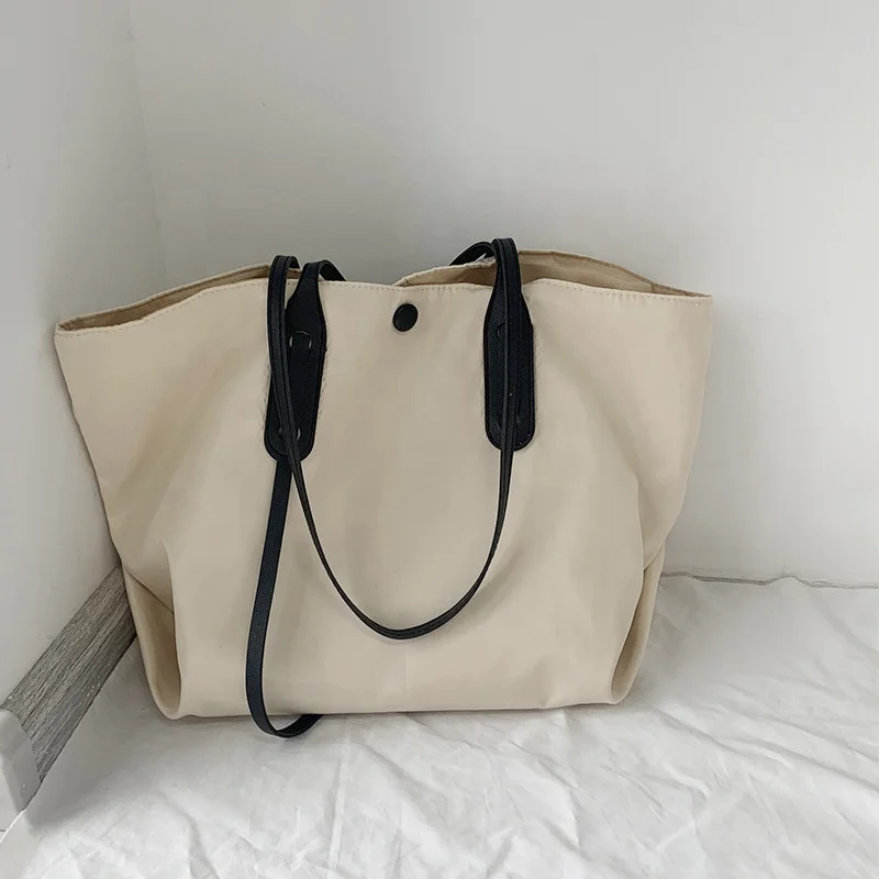 2022 OMOI Custom Large Womens Tote Bags Girls Shopping Tote Single Shoulder Bag Women With Special Handle