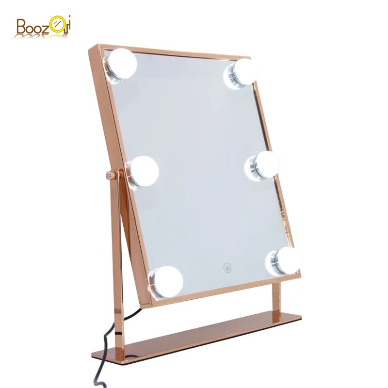 Hot Sale Factory Direct Personalized Led Bulb With Lights Vanity Light Up Illuminated Makeup Mirror