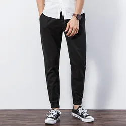 Мужские брюки, товары для мужчин, мужские джоггеры, разноцветные повседневные брюки, однотонные хлопковые брюки Чино для мужчин