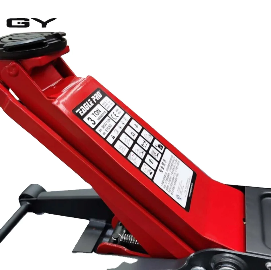 Auto Repair Dual Pump  New Horizontal Vertical Jack 3 tonnes Ultra Low Level Oil Pressure Jack