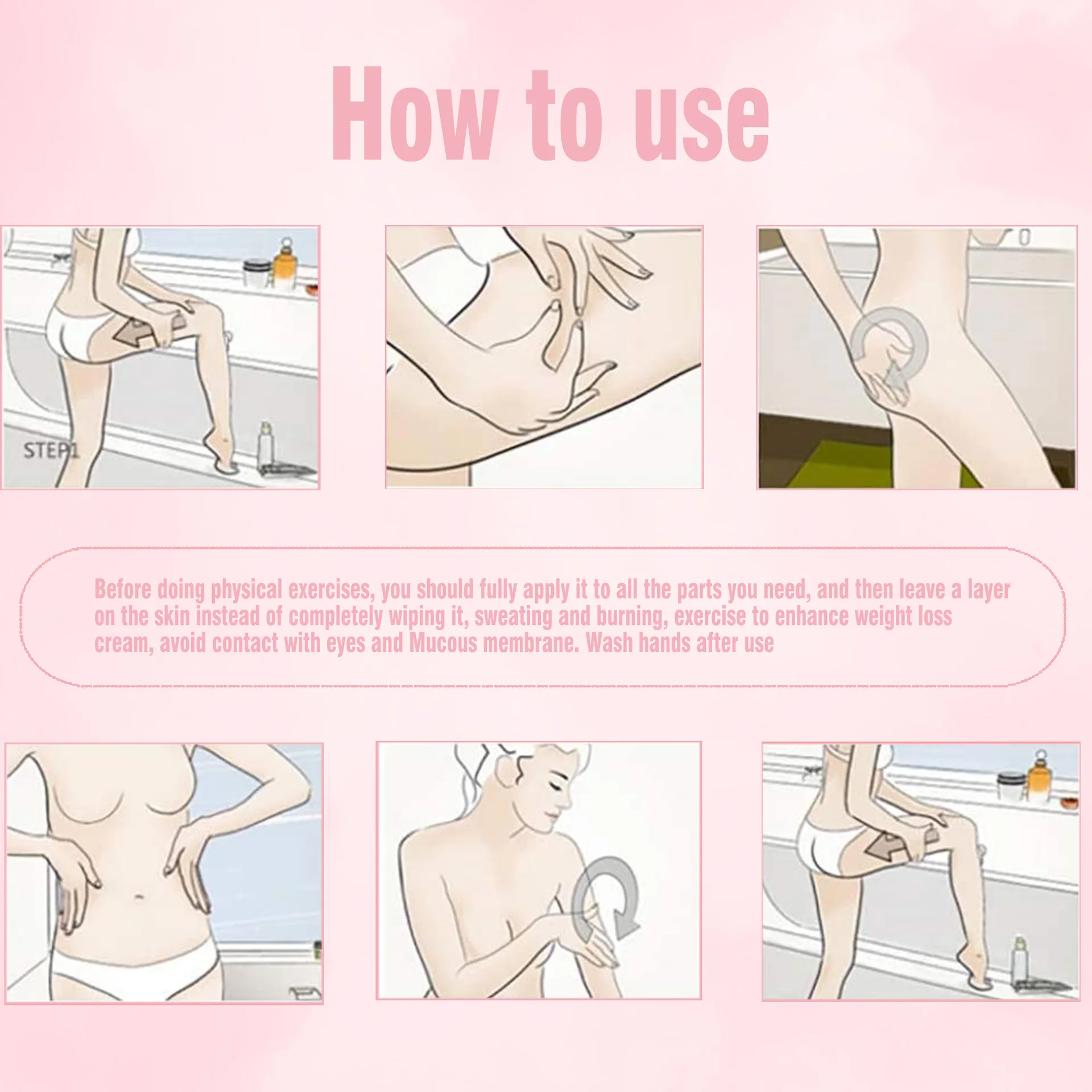 Private Label Custom Logo Natural Organic Body Weight Loss Belly Fat Burner Shaping Cellulite Burning Sweat Hot Slimming Cream