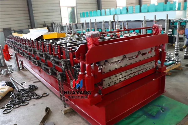 Double Layer Roll Forming Machine Roll former Metal Roofing Corrugated Steel Sheet Wall Panel Tile Making Machine