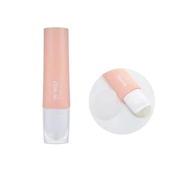 silica gel applicator brush PE tube for facial treatment/face mask with clear cap