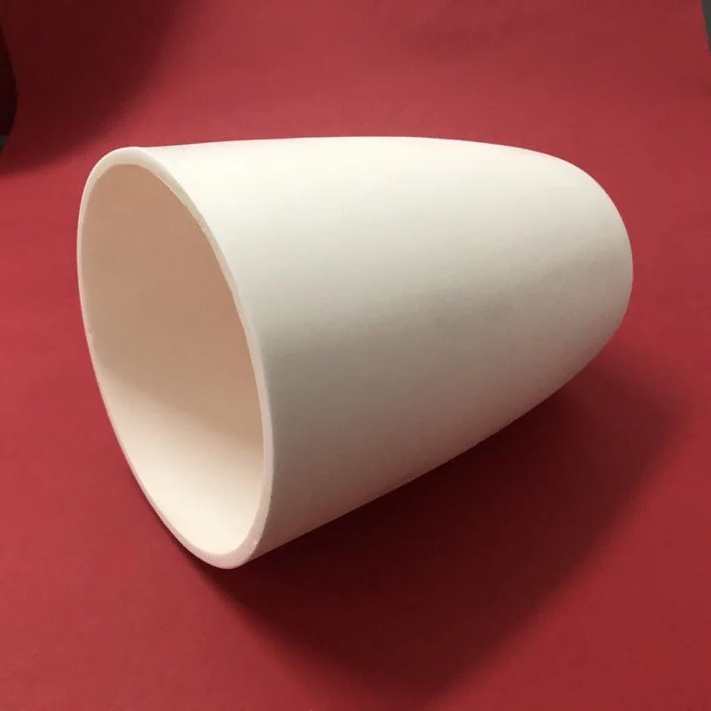 High Temperature Zirconia 99.7% Al2O3 Alumina Ceramic Boat Crucible for Melting Gold