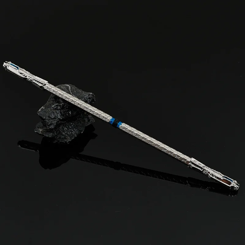 Legend of Spacewalker Animation Accessories Full Metal Stick Cold Weapon Model Key Chain Advanced Pendant  Toy Collection