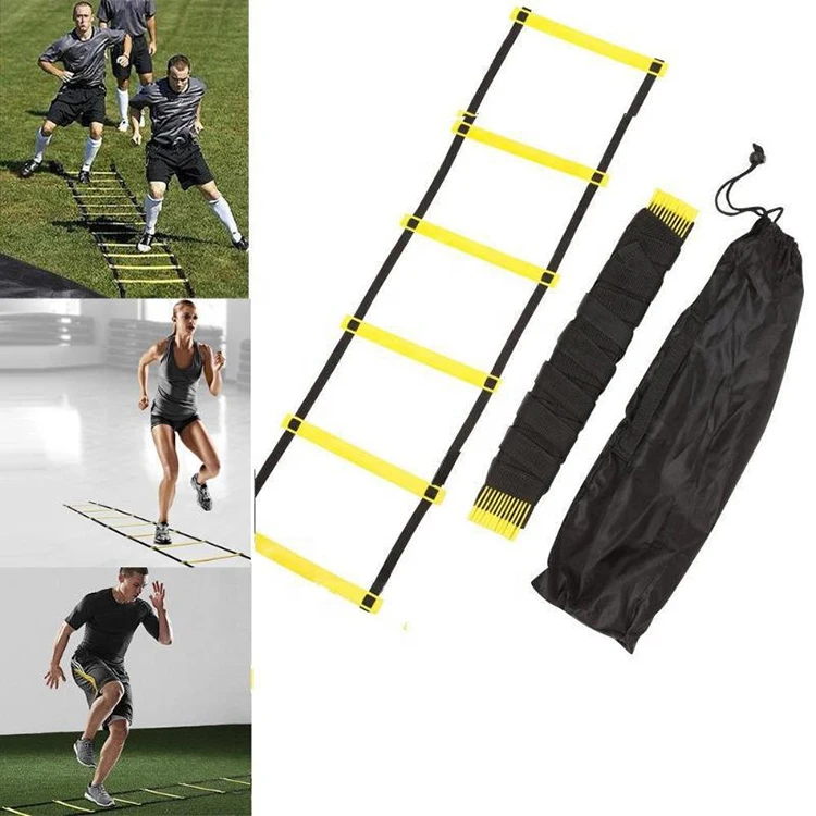High Quality Fitness Equipment Cones Set Exercises Team Sports Quickness Speed Training Agility Ladder