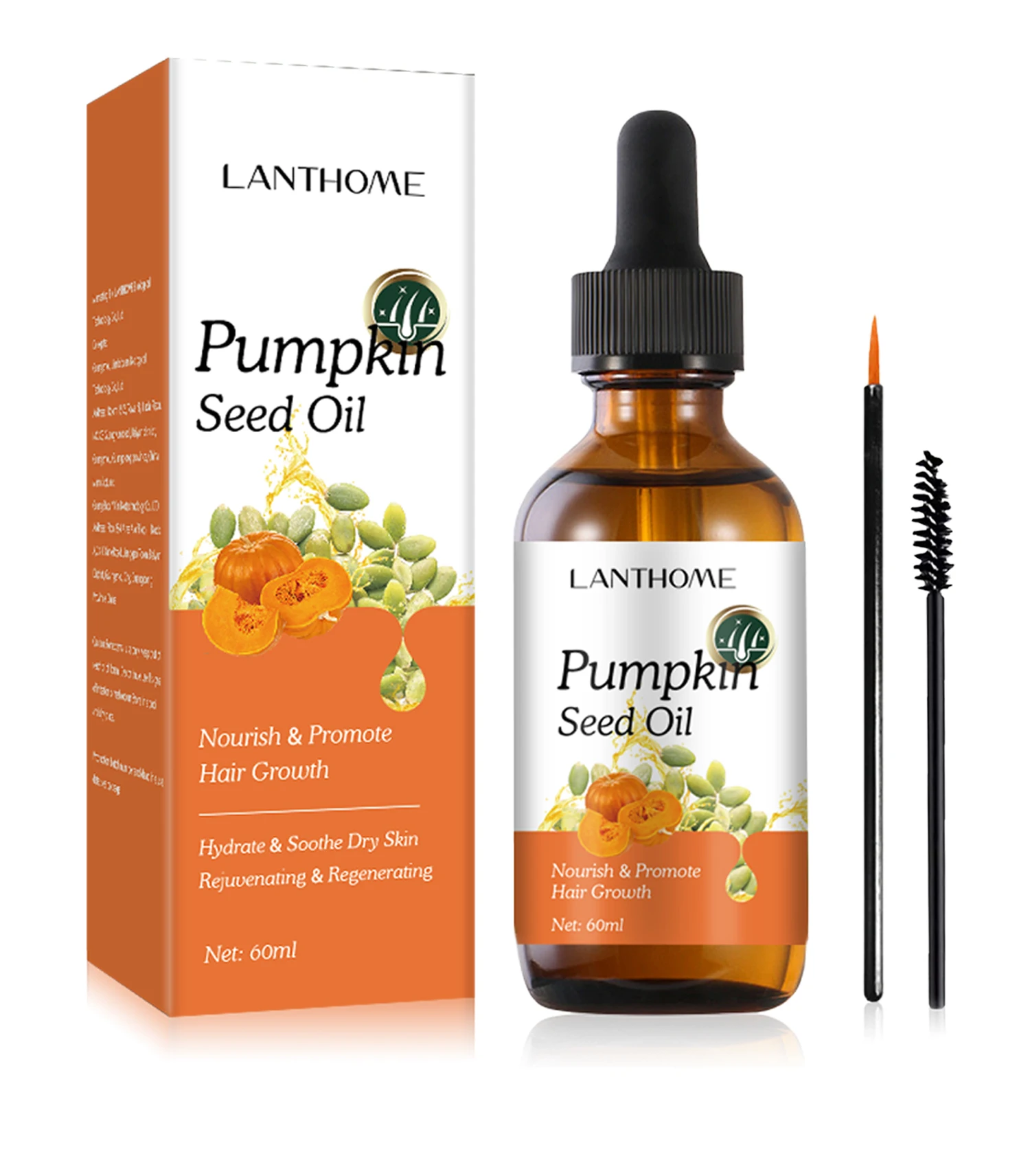 Wholesale Price Cold Pressed Essential Oil 100% Pure Natural Organic Pumpkin Seed Oil For Hair