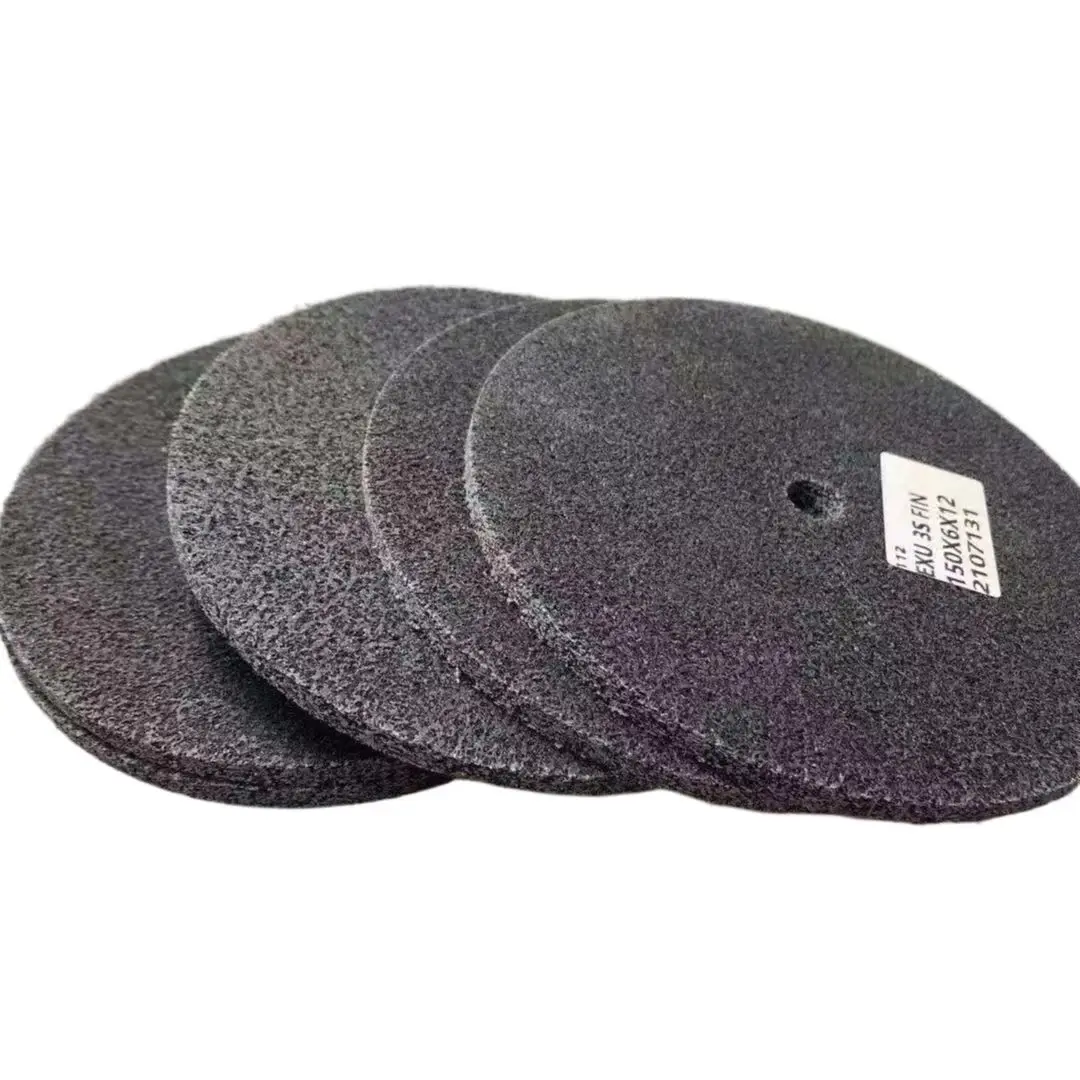 Replace 3M EXL wheel 2S8A FIN MED durable Nonwoven Nylon Polishing Disc 150*25*6.35 Unitized Disc Customized size grit available