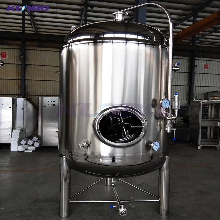  KUNBO 304 316 10BBL Brite бак 1000 литра BBT из нержавеющей стали