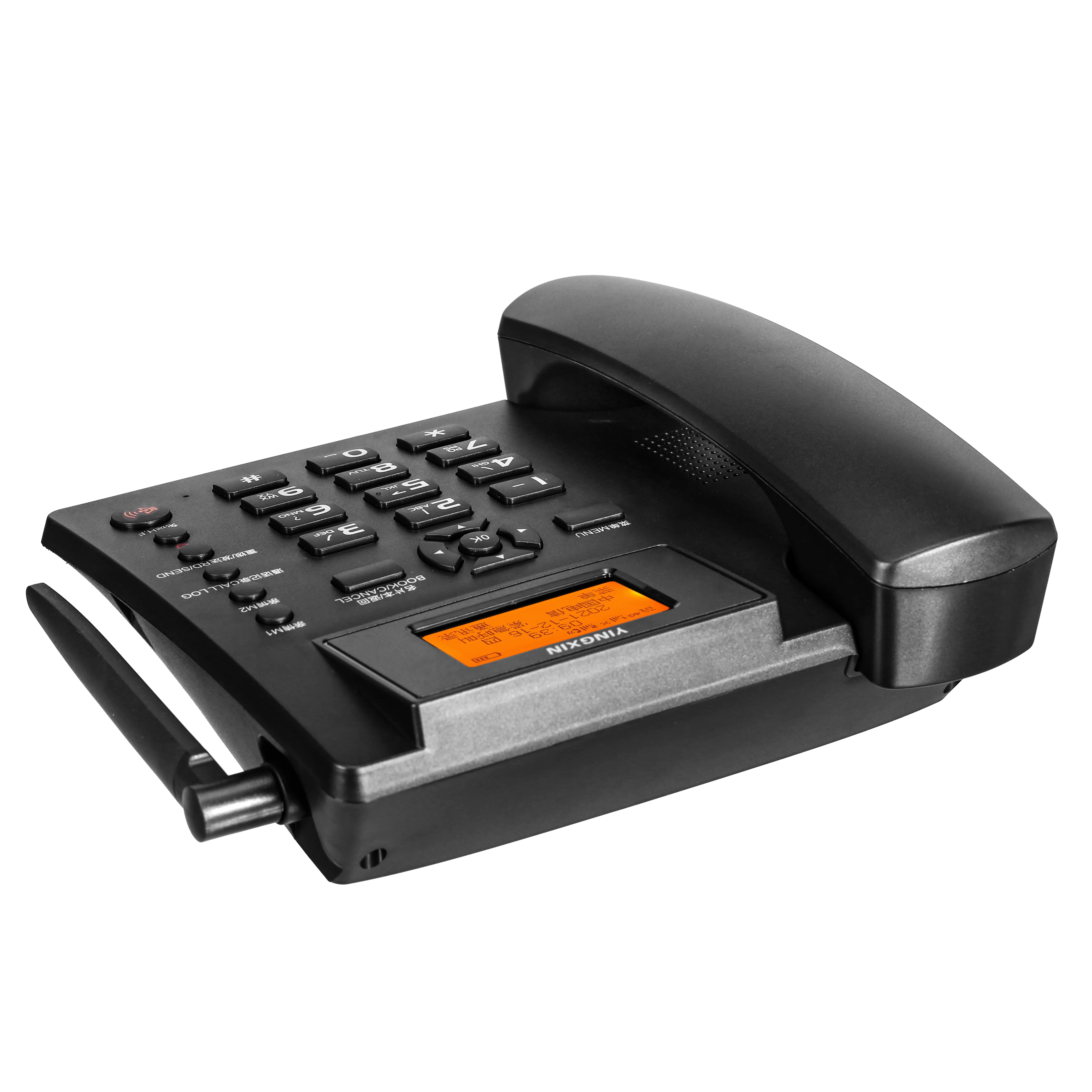 GSM 2G FM радио Запись dual sim фиксированный беспроводной телефон fwp
