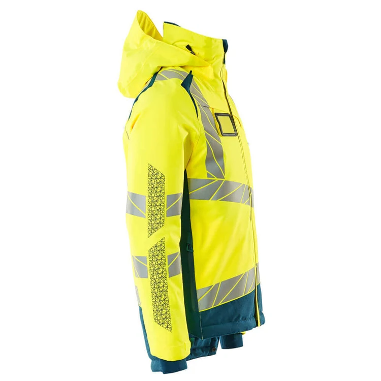 OEM and ODM 3M Reflective Rain Coat Factory Customized Waterproof Polyester Work Jacket Raincoat
