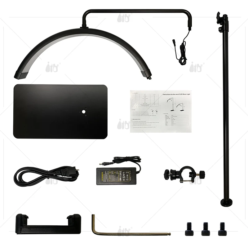 SM207 Eyelash Lamp with Strong Stand and Adjustable Height for Flexible Adjustable Light Angle for Beauty Salon Light