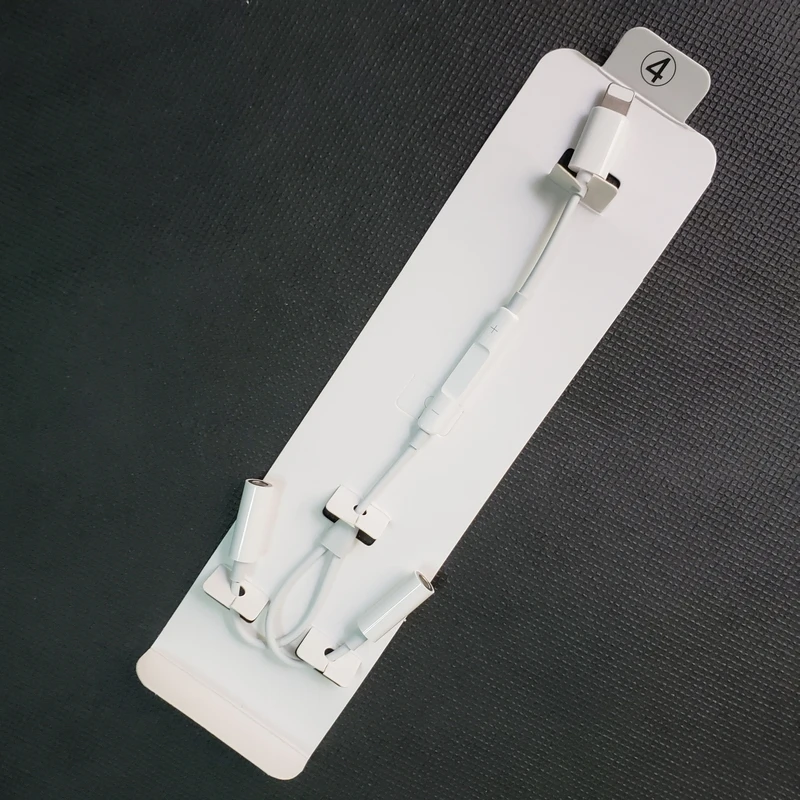 С оригинальным чипом 3959IC 8pin до 3,5 m, двойной адаптер для влюбленных, кабель адаптера для наушников, для обновления системы поддержки телефона