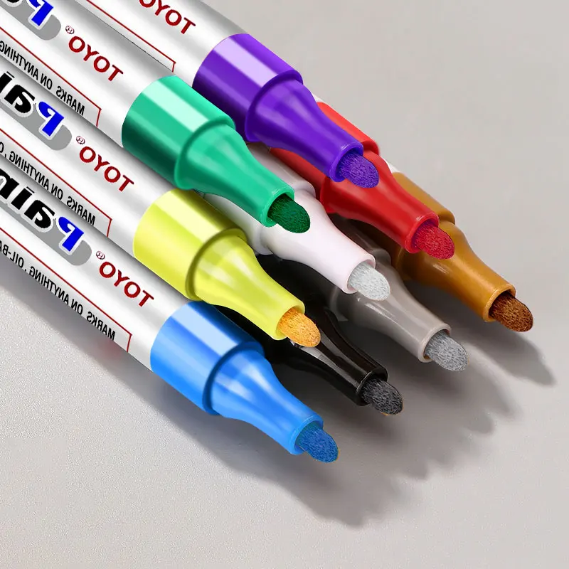TOYO Waterproof Car Tyre Tire Tread Tire Paint Pen Marker DIY Art Drawing Pen Tool