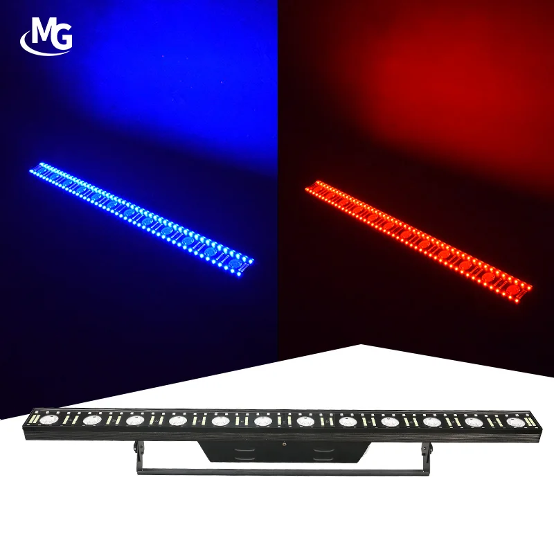 Strobe Beam Wash 3in1 12pcs LED Bar Wall Washer Cyclorama Lights