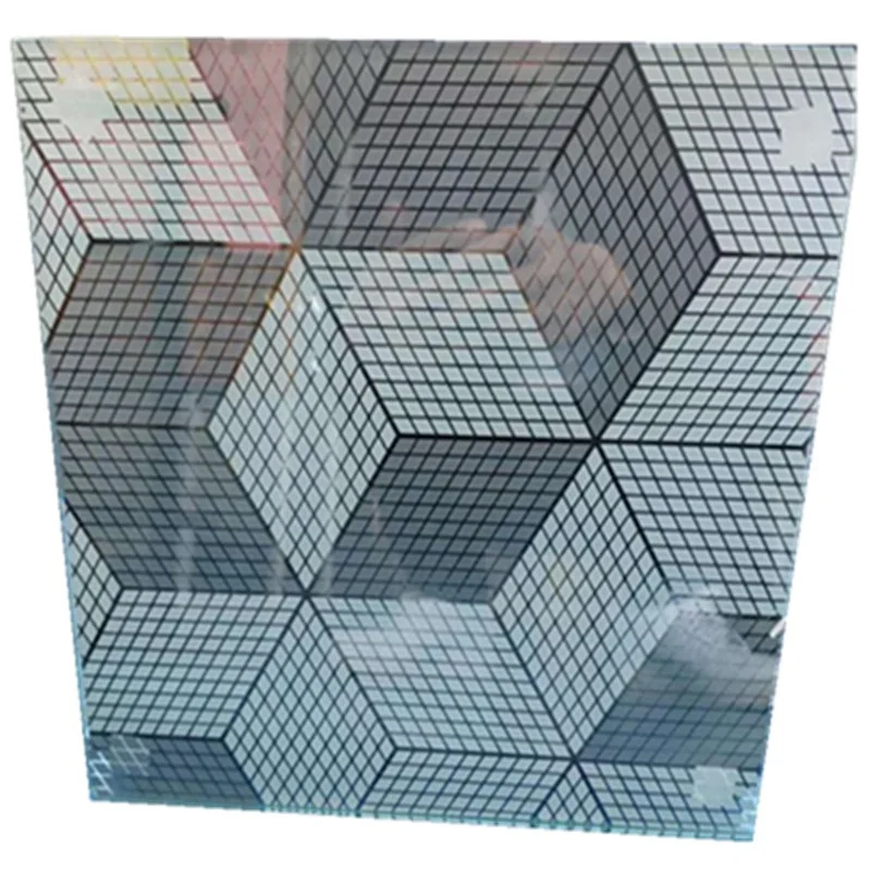 Custom Design Printing Printed On Tempered Glass For Decorative