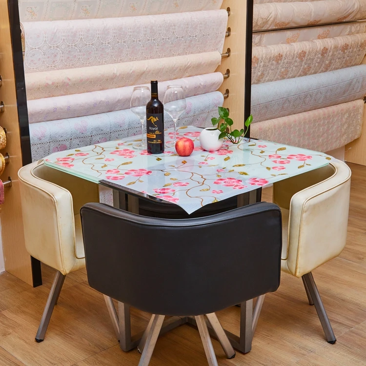 Beautiful Patterns PVC Table Cloth Plastic Sheet Table Cover Roll Kitchen Table for Dinning room