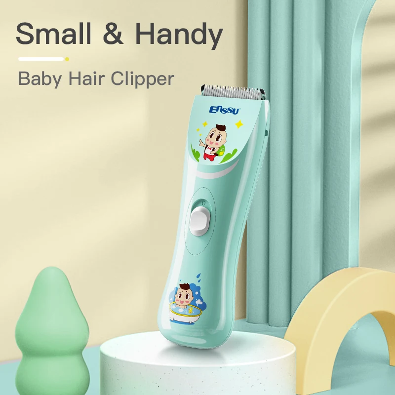 Baby Hair Clippers Quiet Trimmer for Kids and Children Waterproof Rechargeable Cordless Haircut Mathine for Toddler and Boy