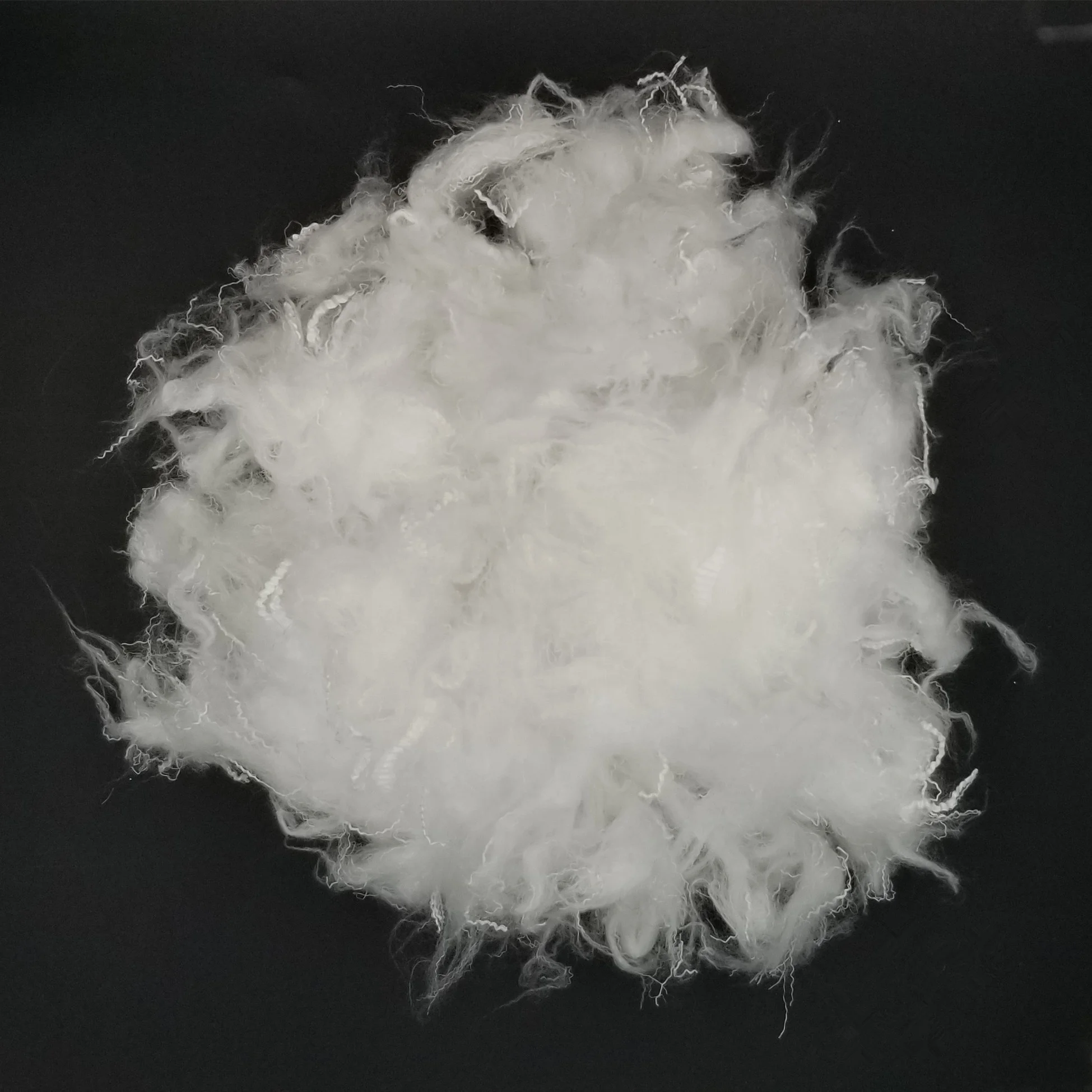 recycled polyester staple fiber hollow conjugated silicon 3d ,7d,15d