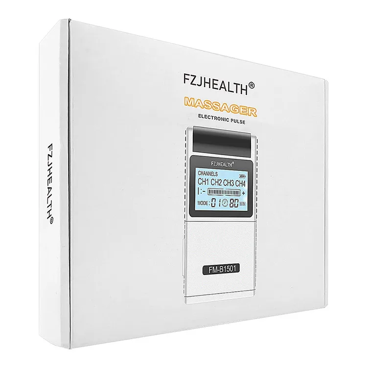 Digital TENS Unit Machine App Remote Control Massage Electrode Period Cramp Pain Relief Device