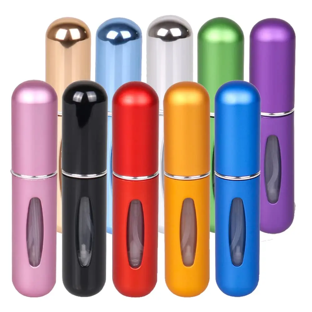 10ml Spray Bottle Mini Perfume Sprayer Small Empty Fine Mist Refillable Container Portable Perfume Bottles