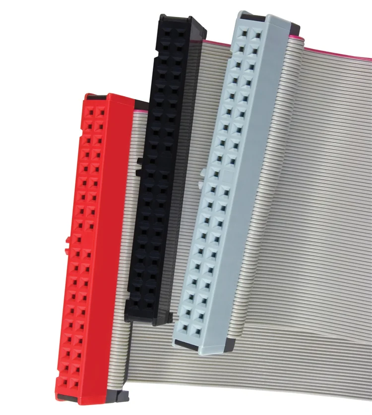 OEM UL2468 UL2651 Flat Ribbon Cable with JST PH 1.27mm 2.0mm 2.54mm Connectors