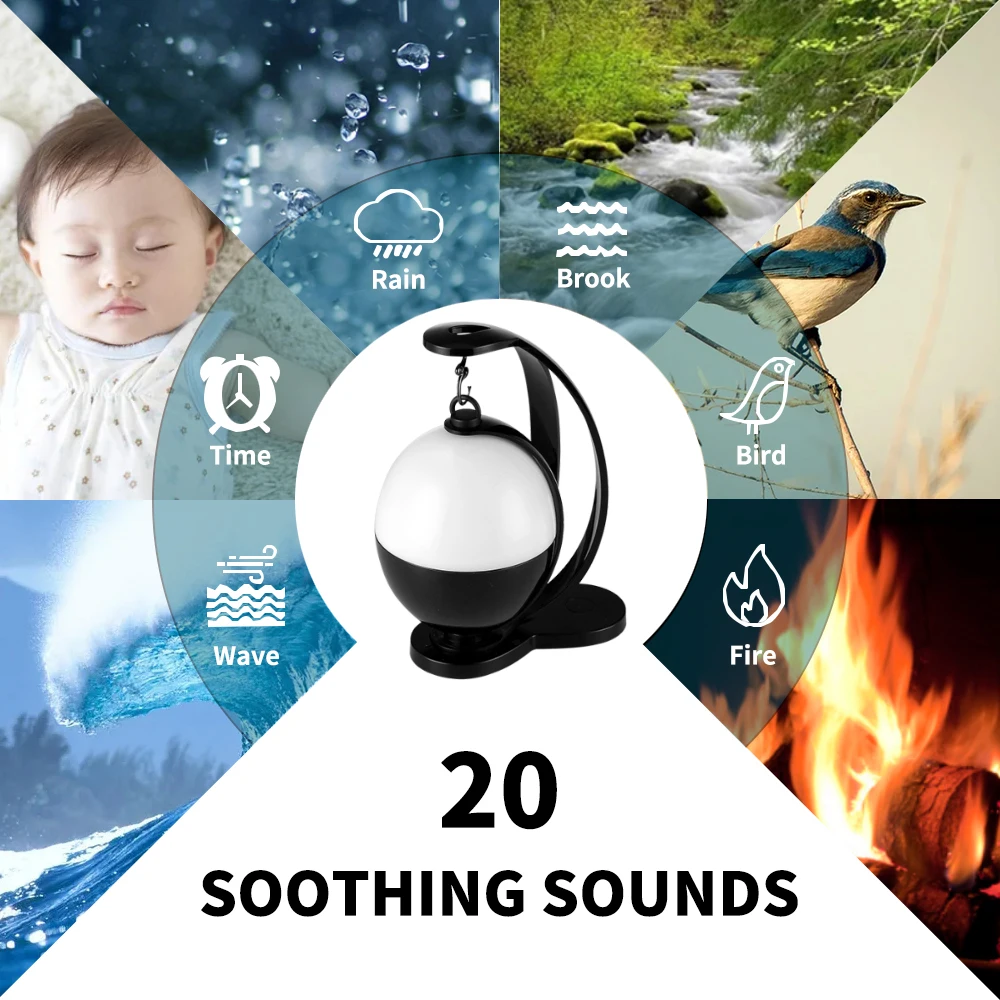  High Quality 7 Lighting Color white noise sleeping machine