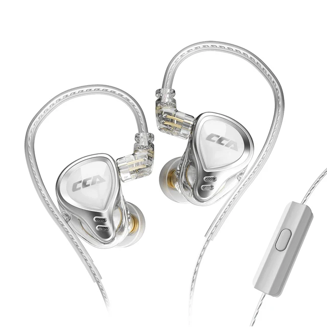 CCA CA16 PRO Гибридный Драйвер Hi-Fi контроль Спорт шумоподавление висит в ухо наушник