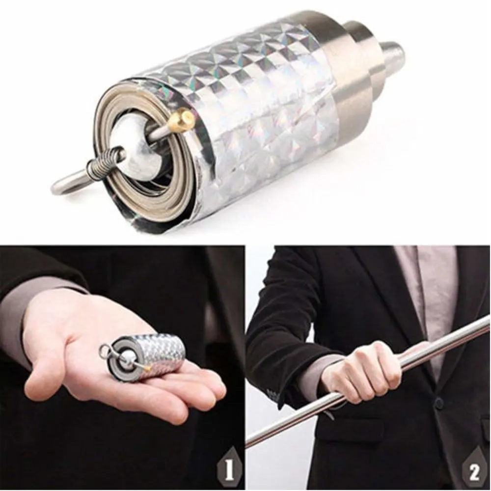 Portable Magic Metal Pocket Staff Telescopic Retractable Steel Stick