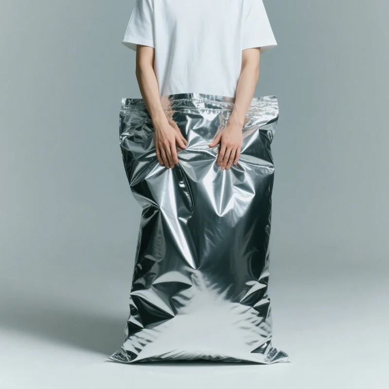 Ультра-большой пластиковый пакет из алюминиевой фольги высокая прочность на растяжение термогерметичный с прочной металлической подкладкой