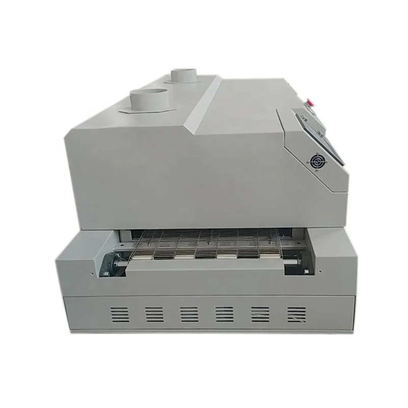 Puhui T-980 8-heating Zone Touch Screen Infrared Hot Air SMT Reflow Soldering Oven