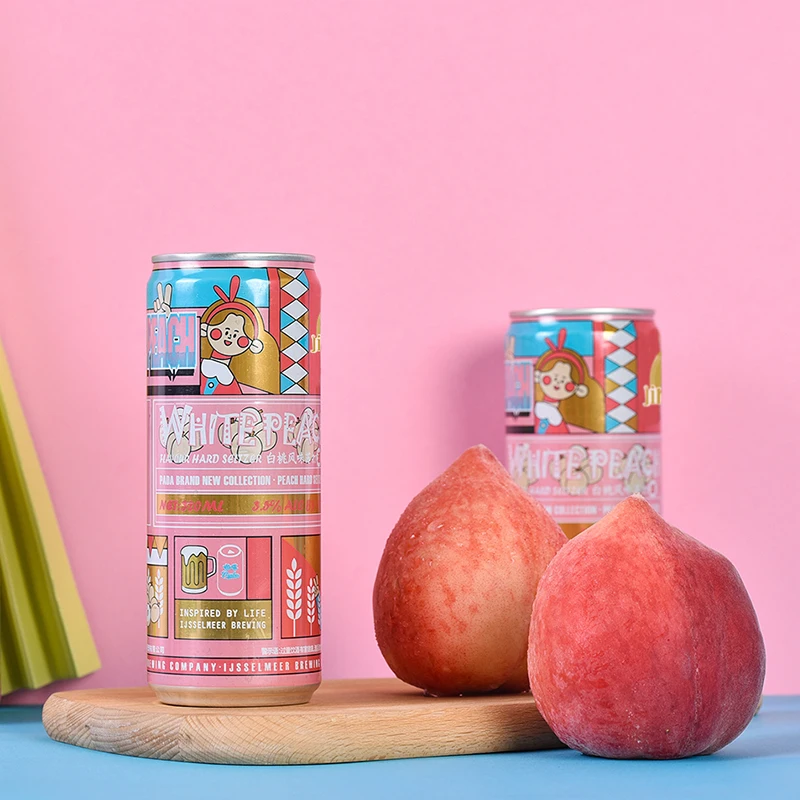 Portable 330ML 500ml Canned 5.0% Alcoholic Low Sugar Mango Grapefruit Flavored exotic Sparkling Wine Blended Cocktail soft Drink